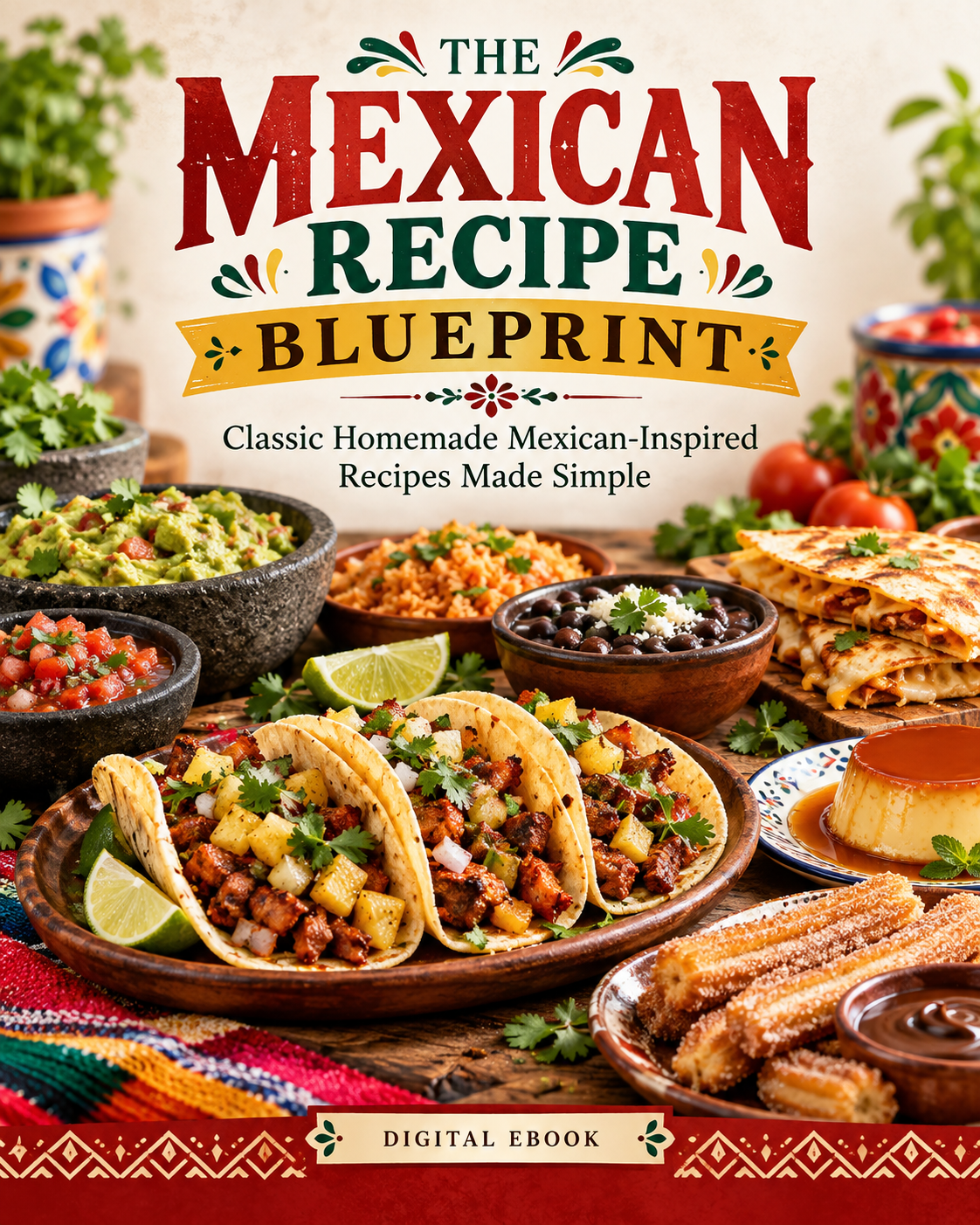 The Mexican Recipe Blueprint ebook cover